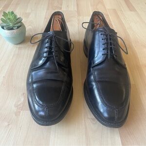 Allen Edmonds Burton Black Apron Toe Size 10D